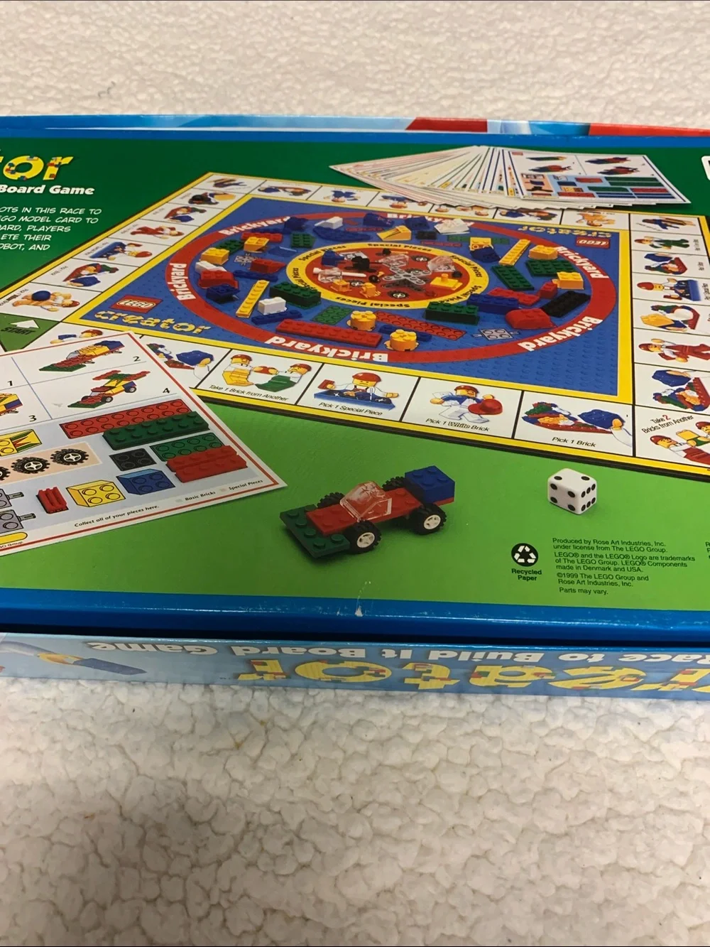 Lego Creator Board Game Flawless Like NEW The race to build with Lego’s game